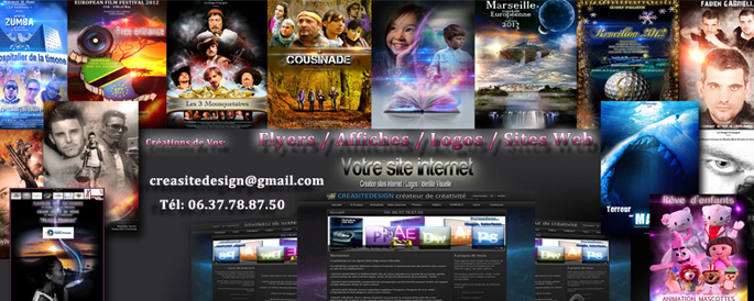 CREASITEDESIGN Graphiste Marseille